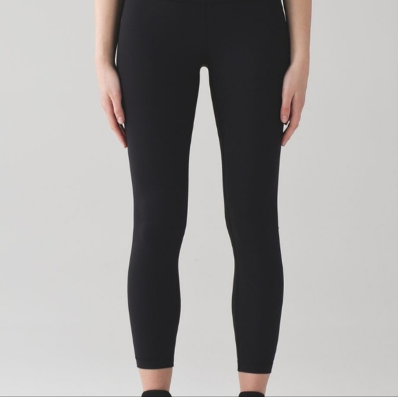 lululemon athletica Pants - #34 Lululemon Wunder Under Hi-Rise 7/8 Tight Black Women's Size 10